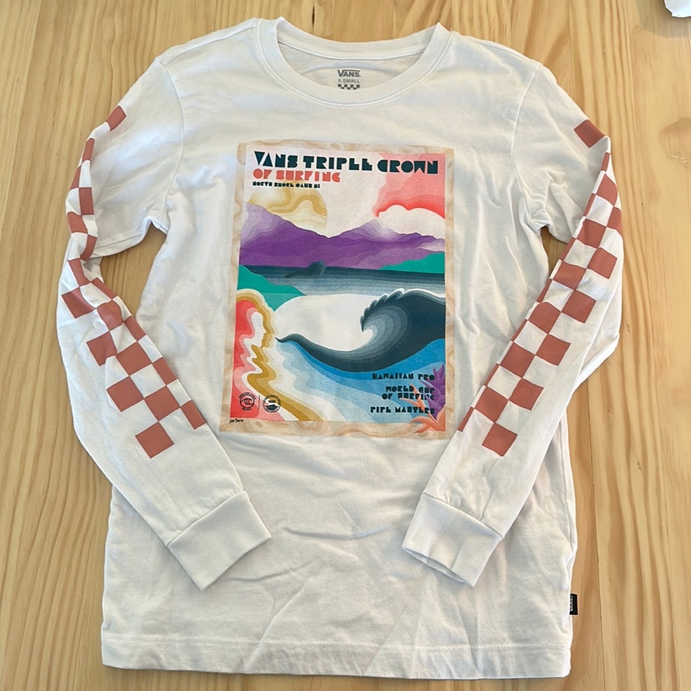 Vans long sleeve tee